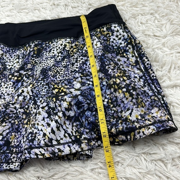 Lululemon Pace Rival Skirt (Tall) *No Panels 15" Floral Metropolis Multi / Black - Picture 2 of 6